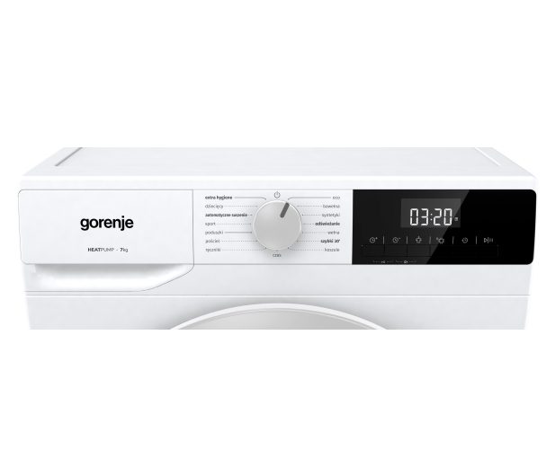 Gorenje ZESTAW Suszarka D2HNE7E/PL+Pralka W3NGPI72SAS/PL+Łącznik - 1591784 - zdjęcie 5